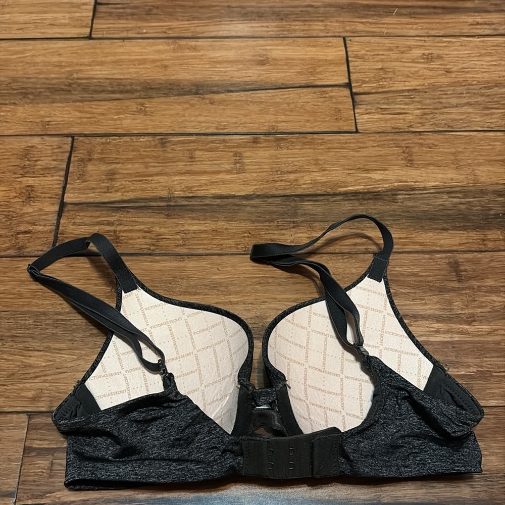 Victoria’s Secret Perfect Shape Push Up Bra 32A Grayish Black - Picture 4 of 6